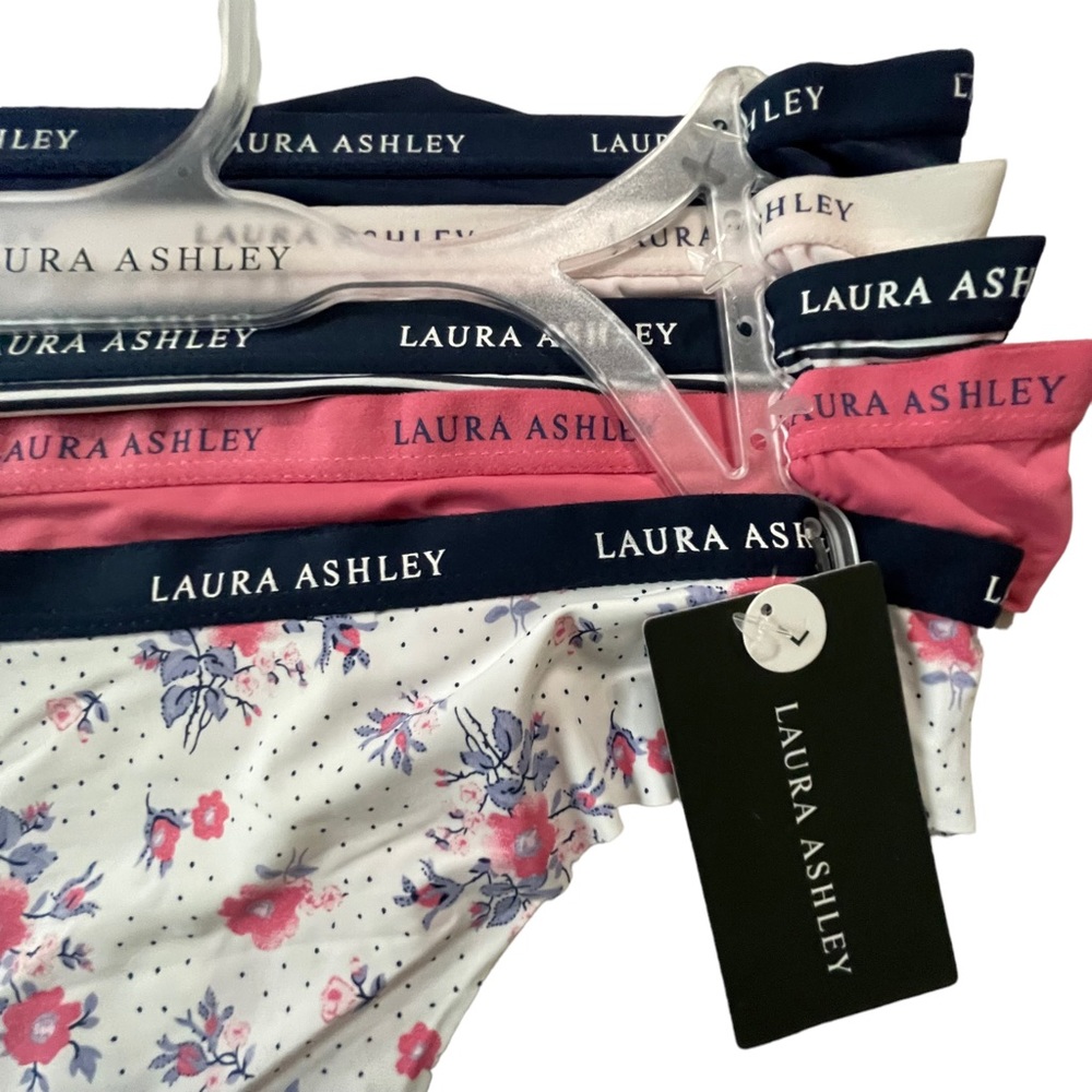 Laura Ashley 5 pack No-show panties Size Large - Picture 8 of 15